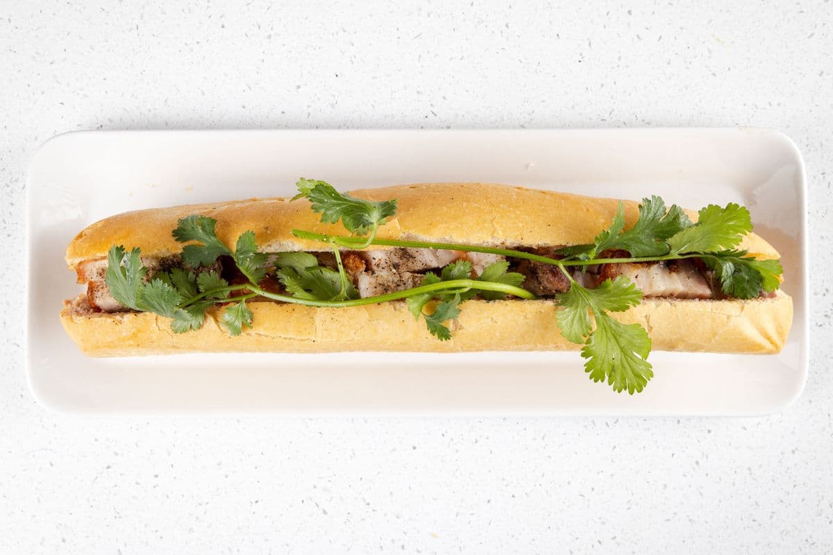 BM9. Bánh Mì Heo Quay - Roasted Pork Belly Sub