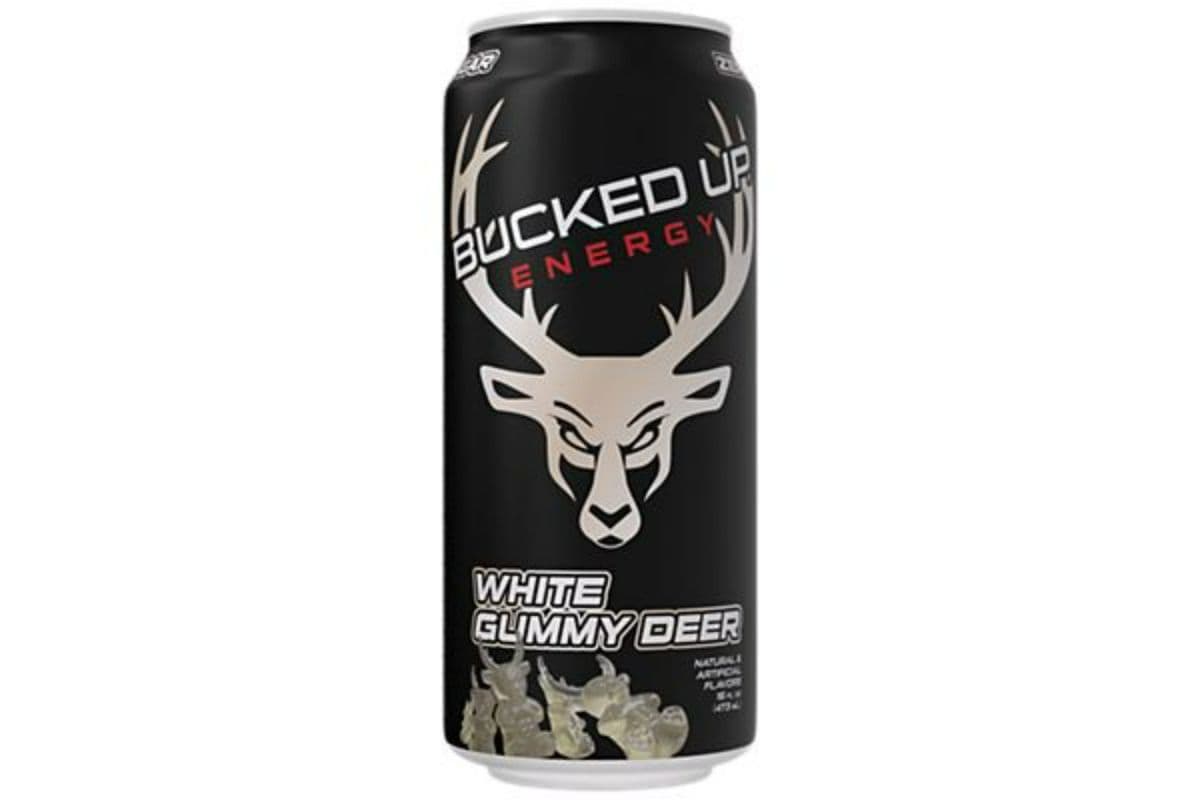 Bucked Up Energy White Gummy Deer