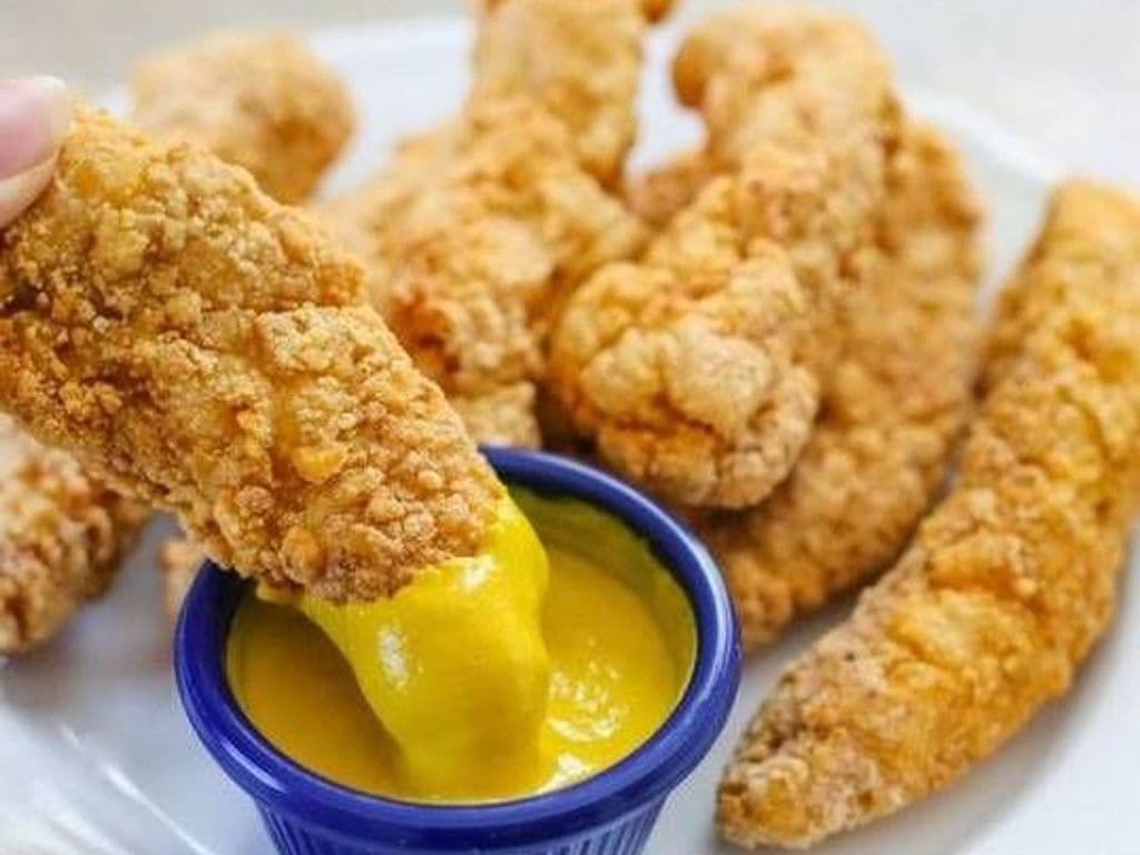 Honey Mustard Chicken Tender (허니 머스타드蜂蜜芥末雞塊)