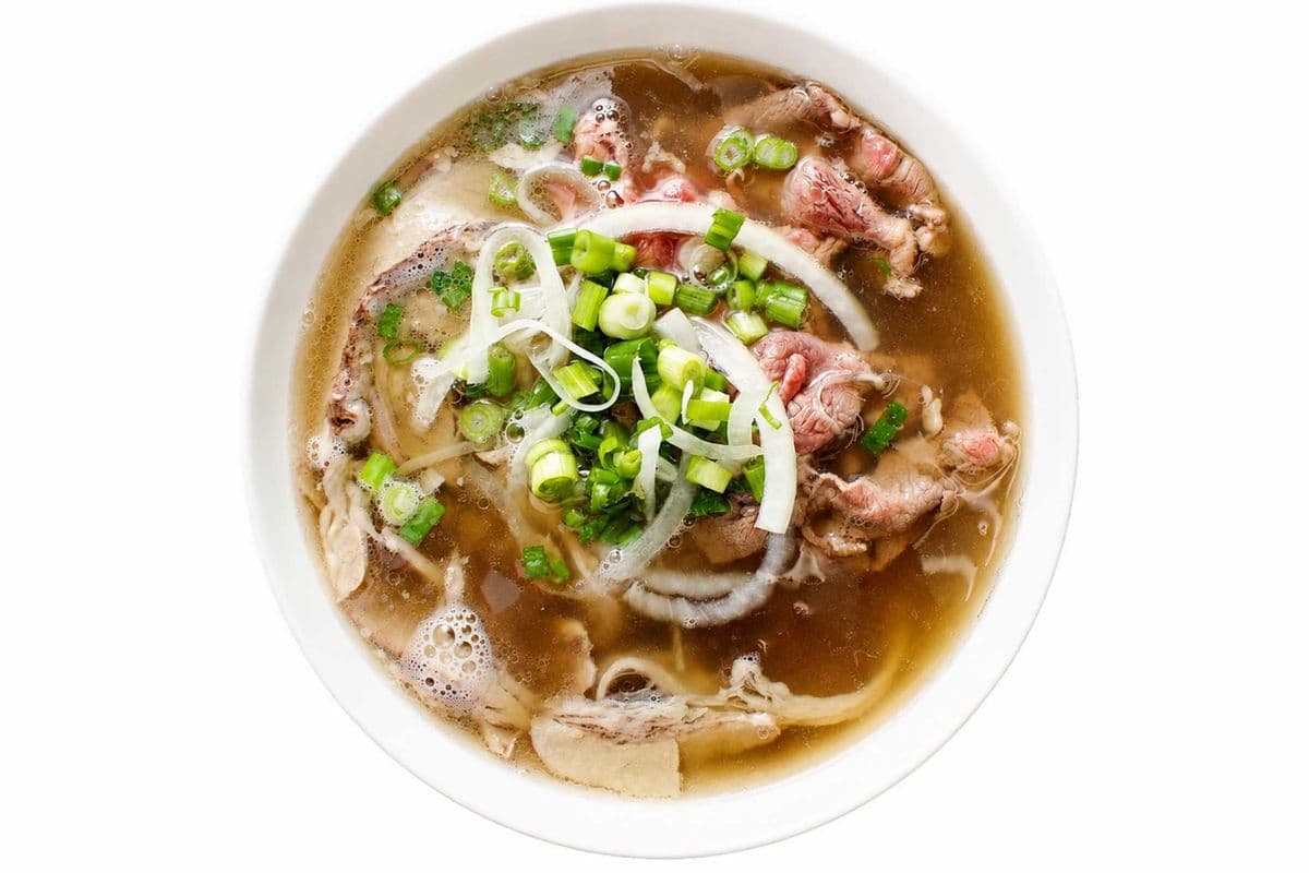 11. Raw Beef and Beef Brisket Noodle Soup