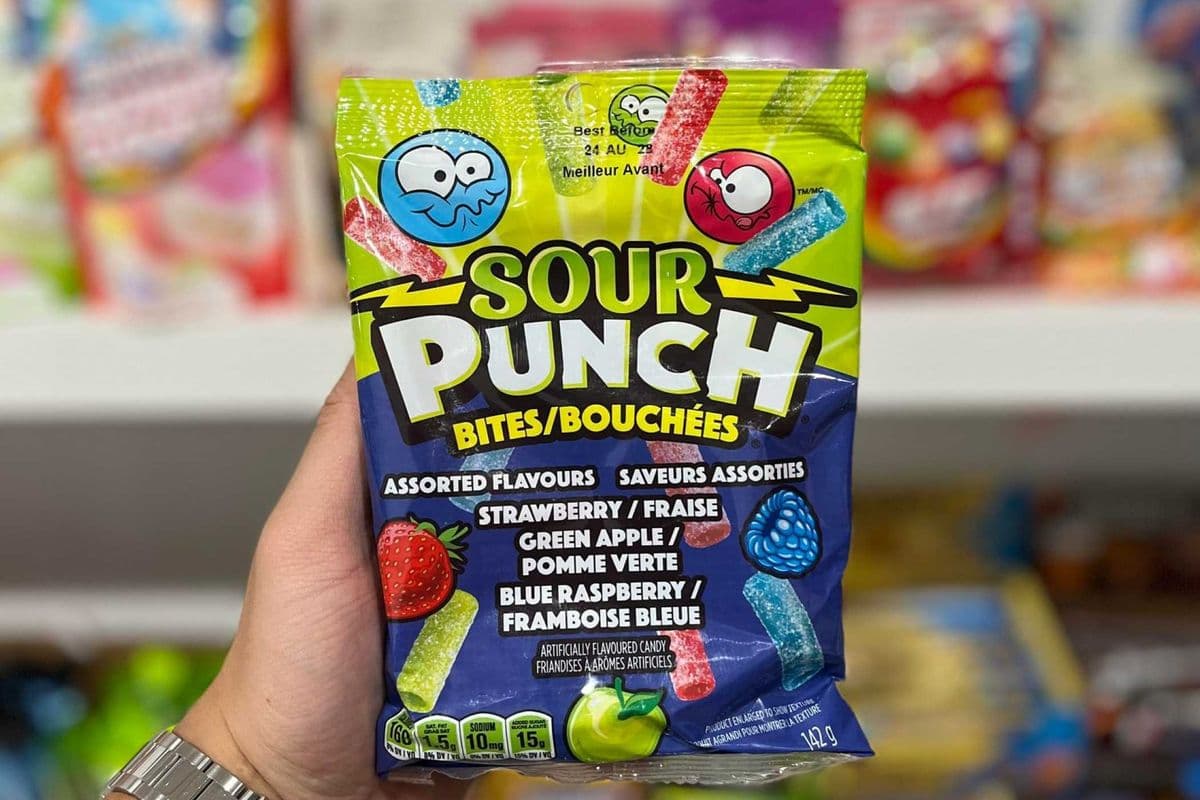 Sour Punch Bites Assorted Flavours - 142g (142g)