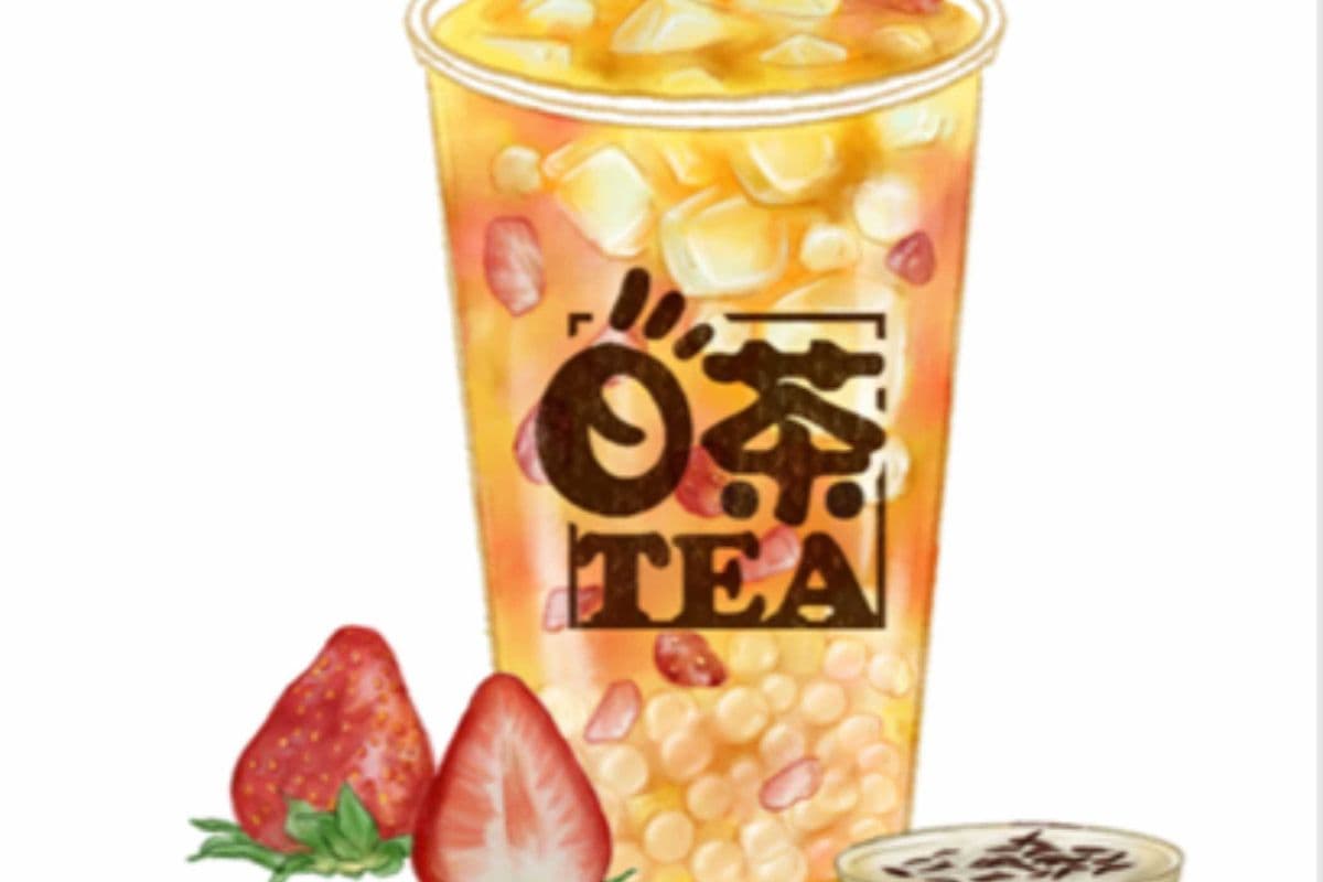 FT4. Large Strawberry Fruit Tea (草莓冰茶)