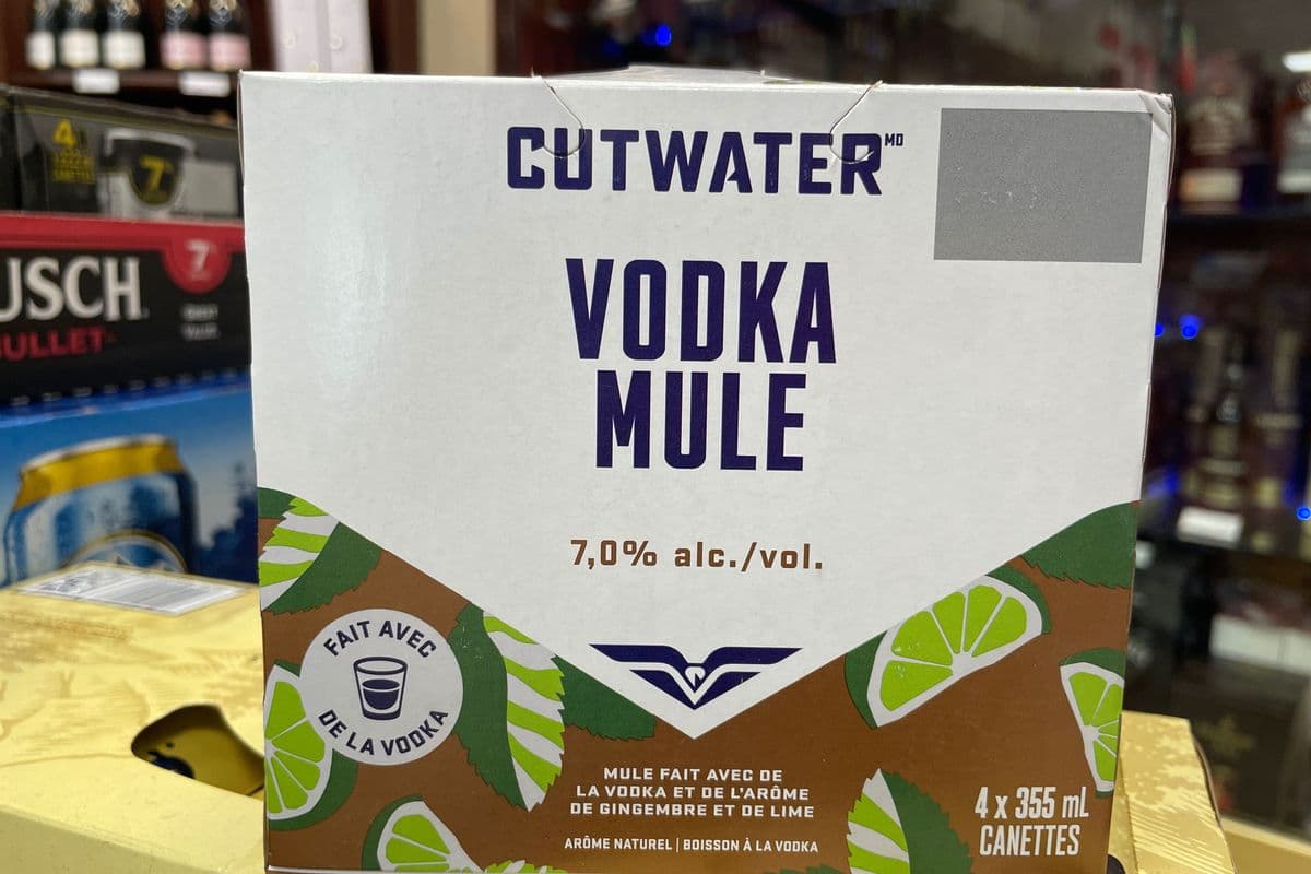 Cutwater Vodka Mule (4 x 355 ml)