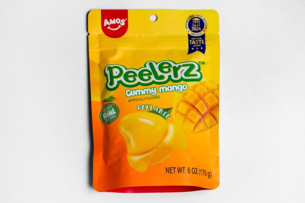 AMOS Peelerz Peelable Mango Gummies (170g) (110 Cal)