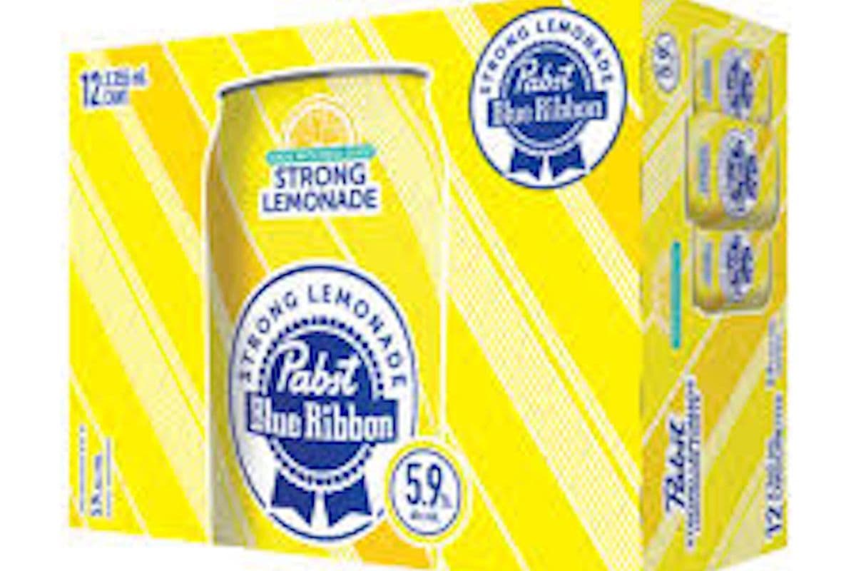 Pabst Blue Ribbon Lemonade 12 Cans (12 x 29.58 ml)