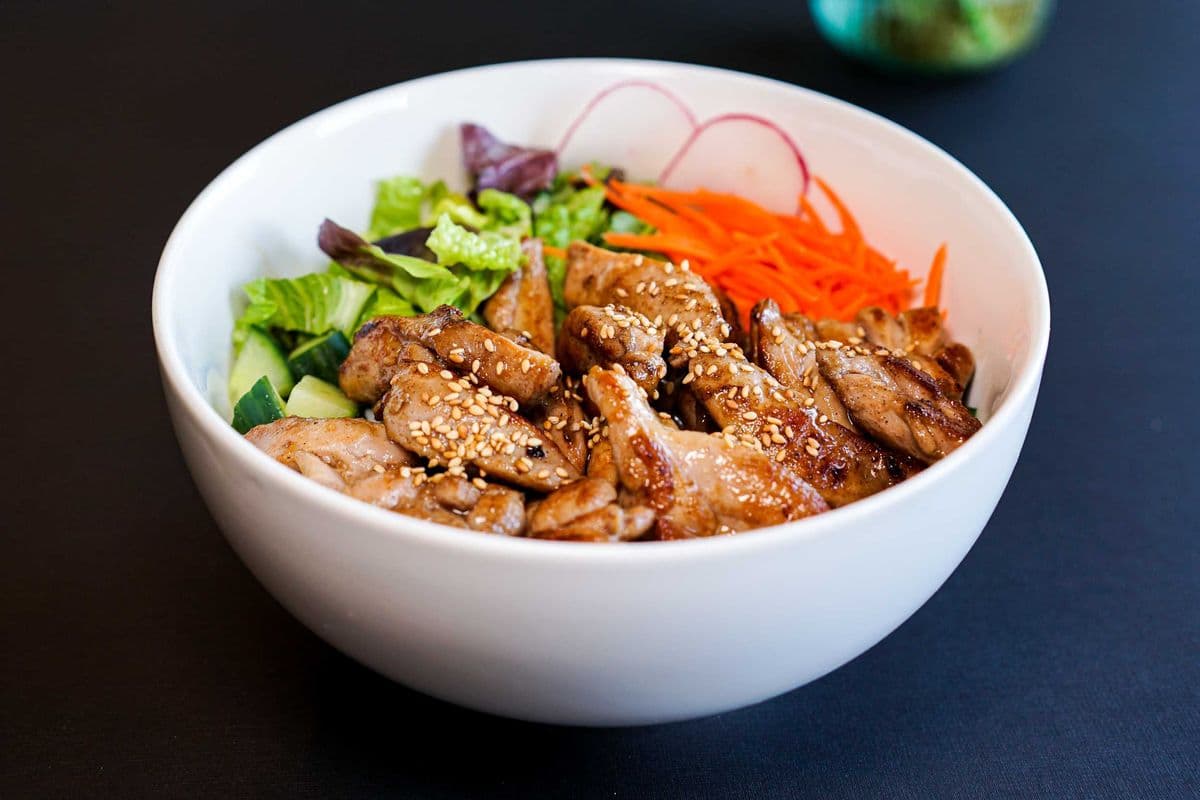 Lemongrass Chicken Noodle Bowl