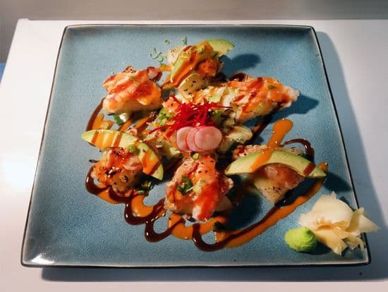 Sushi Pizza Roll