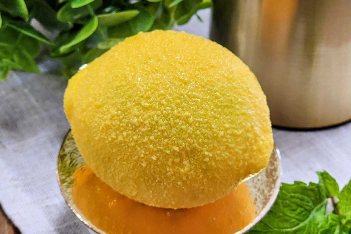 Lemon & Mint Mousse Dessert
