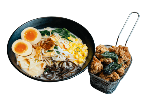 Tonkotsu Ramen + Mini G Combo / 豚骨拉麵+迷你雞