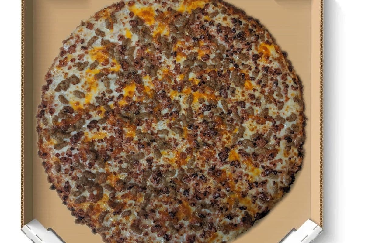 Small Bacon Double Cheese Pizza