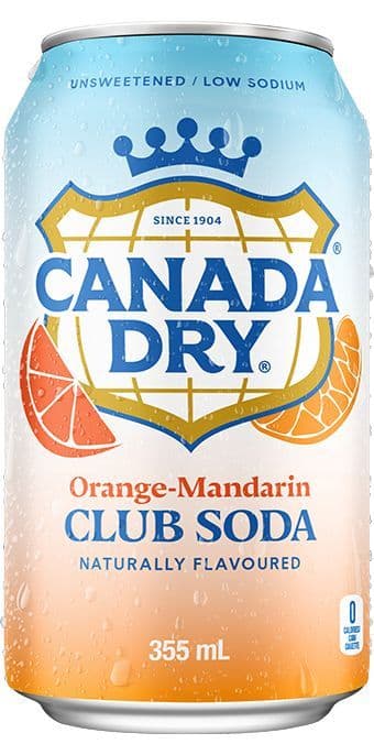 Canada Dry Club Soda Orange 355ml