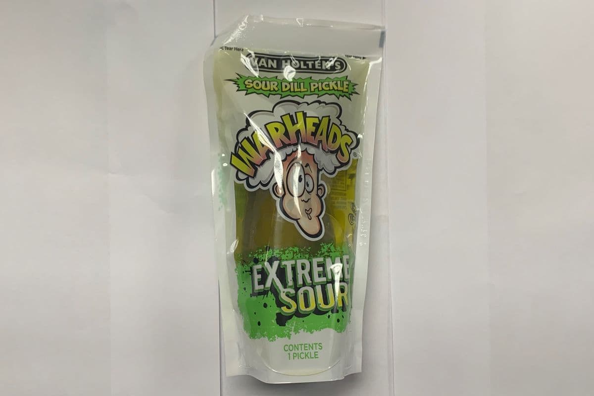 Van Holten's Warheads Sour Dill Pickle Extreme Sour (1 Pickle)