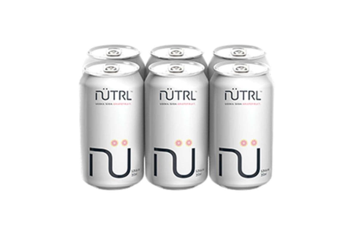Nutrl Grapefruit (6 x 355 ml Cans)