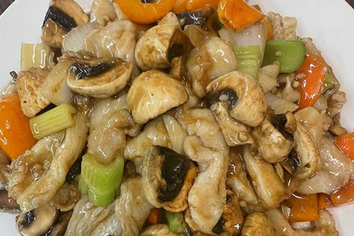 13. Chicken with Mushrooms