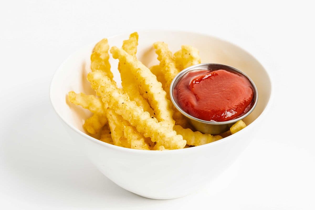 Crinkle Cut Clive Fries + Clive Sauce