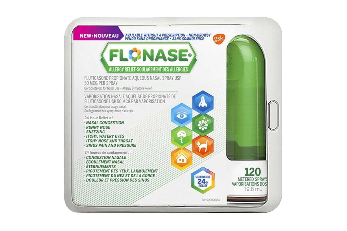 FLONASE ALLERGY SPRAY 120 dose (120)