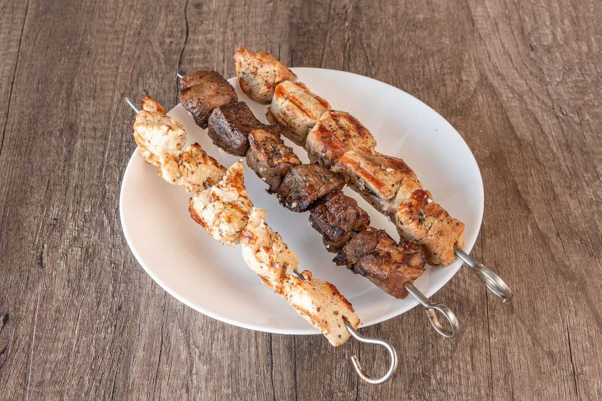 Lamb Souvlaki Skewer