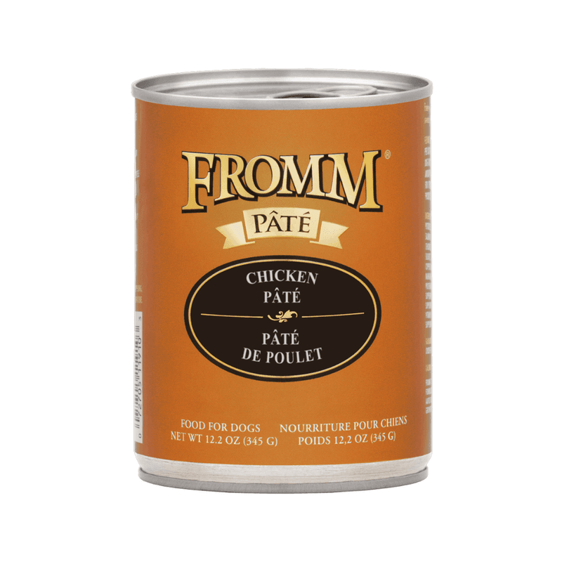 Fromm Wet Dog Food - Grain-Free Chicken Pate (12.5 oz)