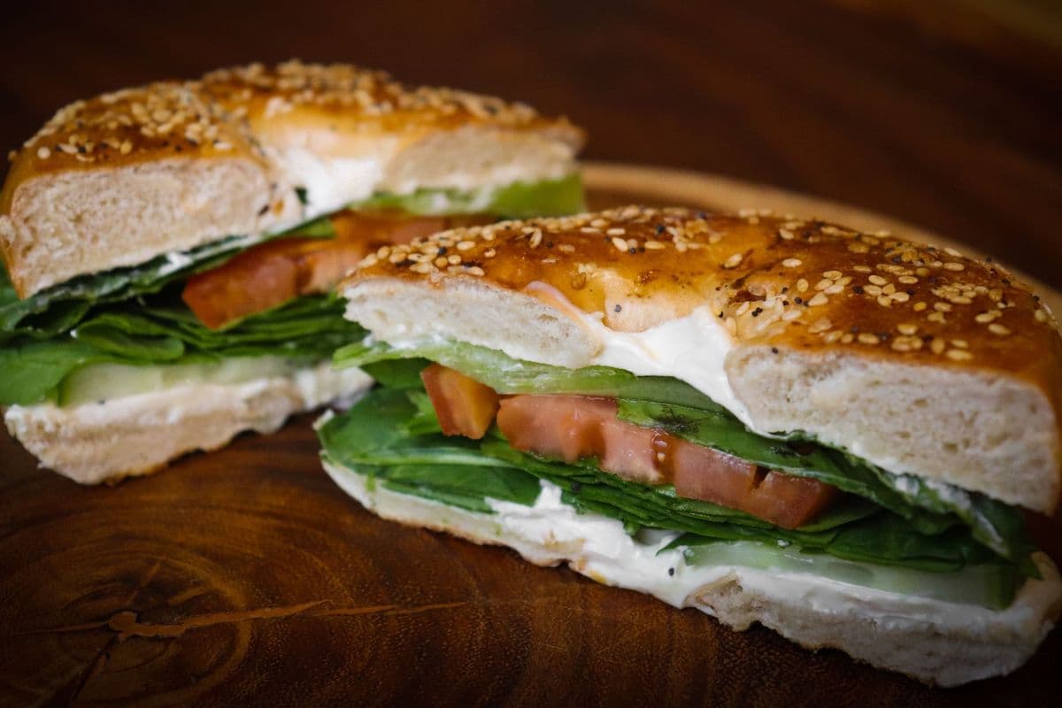 Ultimate Veggie Bagel