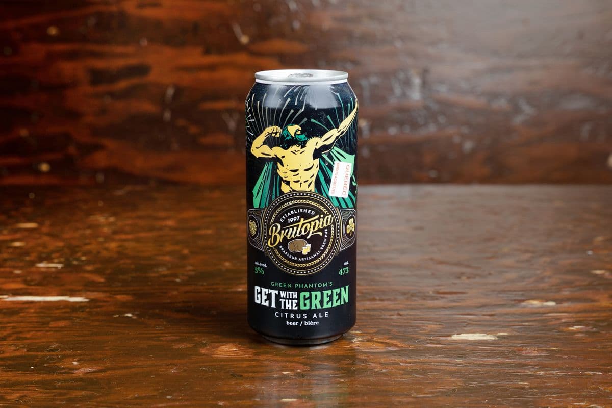 Ale de Agrumes - Get with the Green Citrus Ale (1 x 473 ml Can)