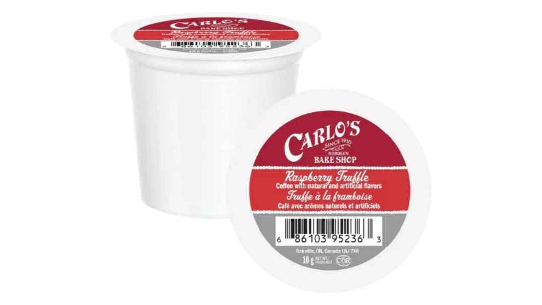 Carlo's Bake Shop Raspberry Truffle Single Serve Coffee