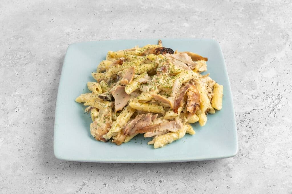 Jerk Chicken Alfredo Pasta