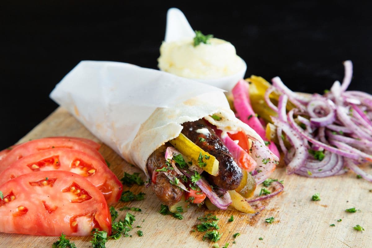 Pita Merguez