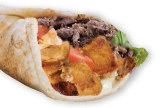 Pita mixte(Shish Taouk et Shawarma)