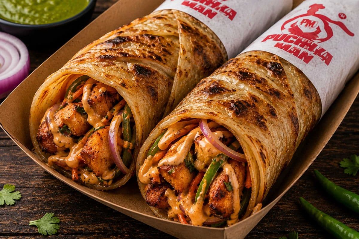 Chicken Kathi Roll