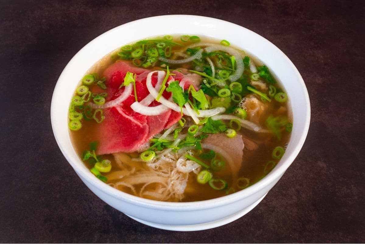 2. Steak and Brisket Noodle Soup - Pho Tai, Chin Nac