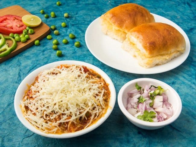 CHEESE PAO BHAJI