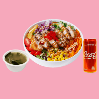 Poke + Entrée + Boissons