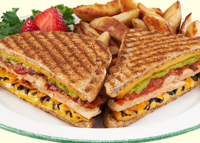 Grilled-cheese Nacho avec pommes de terre
