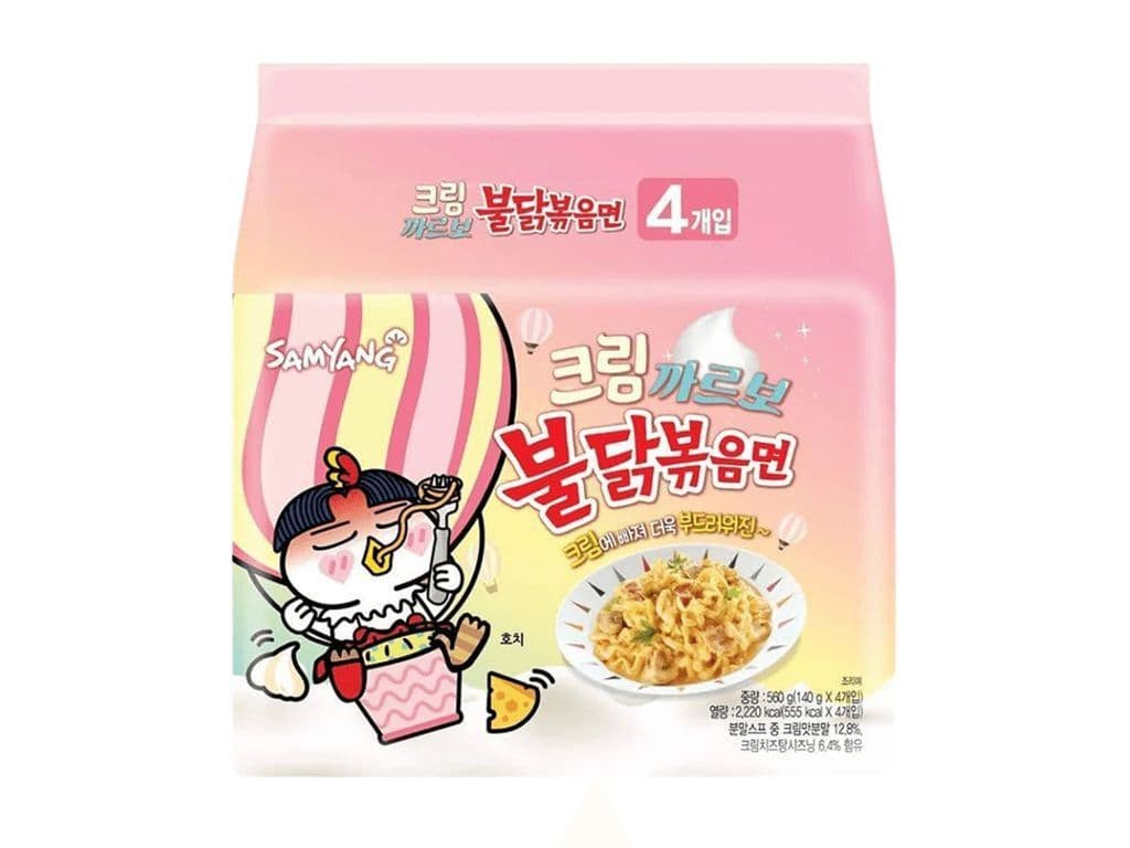 Buldak Ramen Carbonara (4-pack)