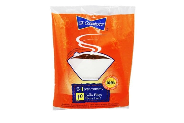 Coffee Filter Cone No4 (40 Pack)