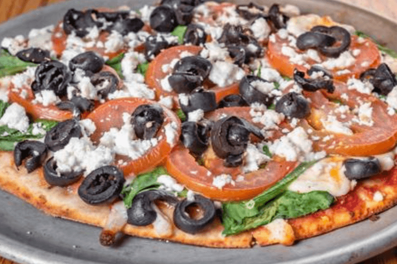 8" Small Greek Pizza