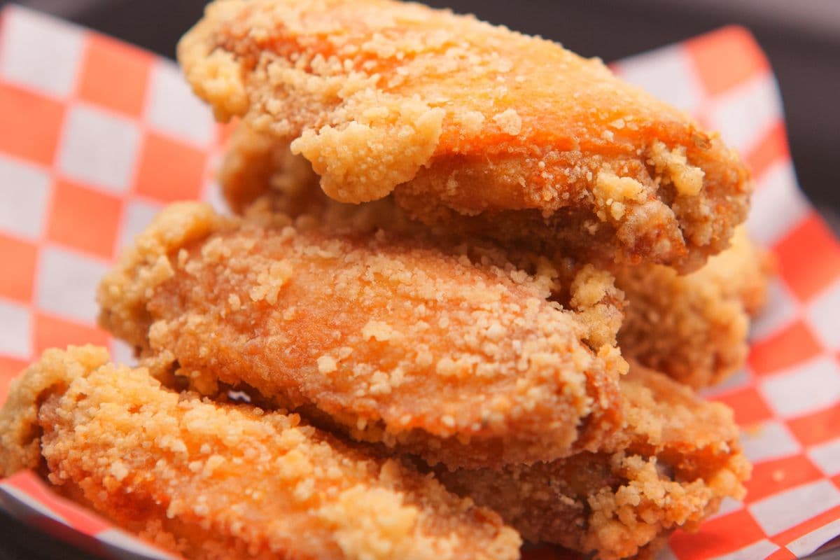 Garlic Fried Wings (6 pcs)