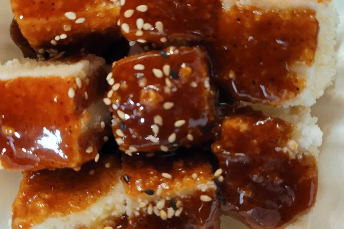 Spicy Agedashi Tofu
