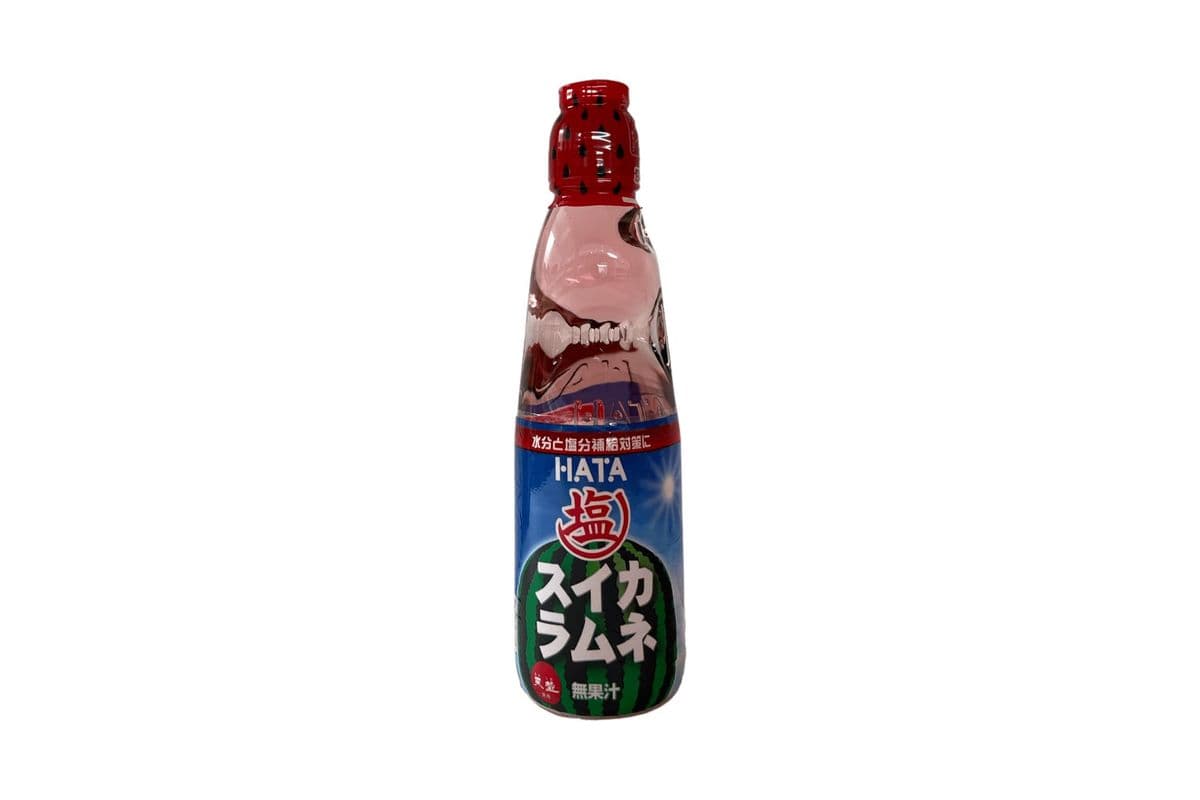 Hata Kosen Ramune - Salt Watermelon (200 ml) (82 Cal)