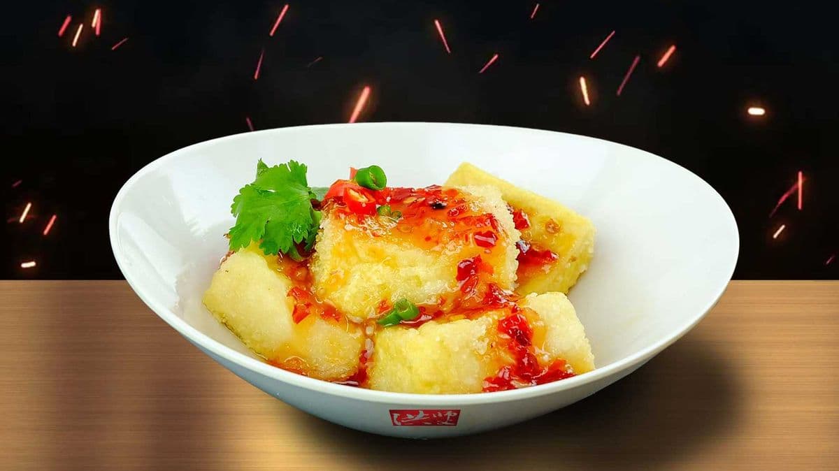 D12. Deep Fried Tofu (4 pcs)
