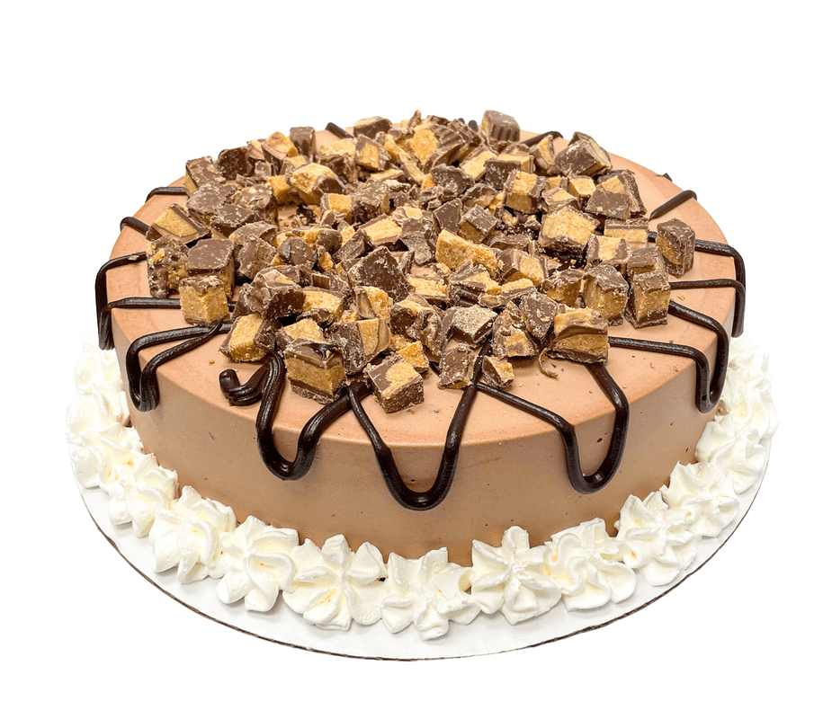 Mini Chocolate Peanut Butter Cup Ice Cream Cake