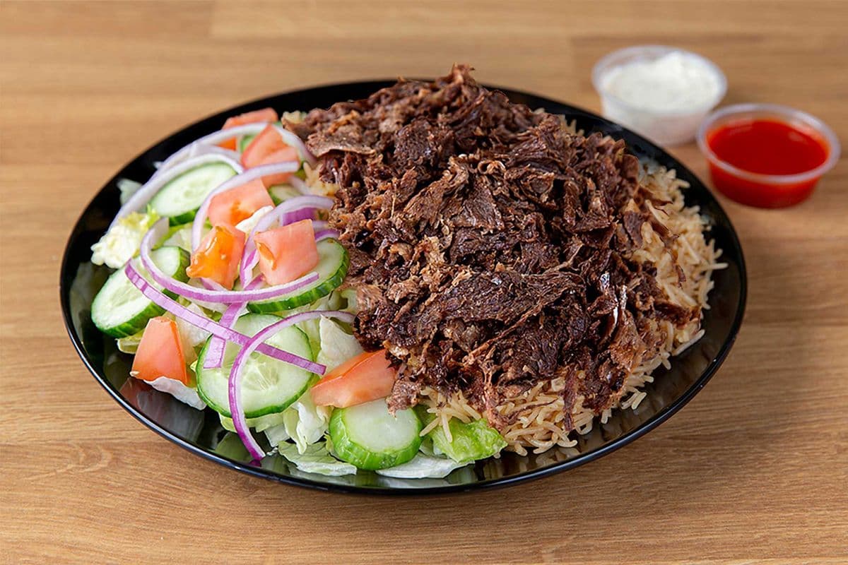 Beef Steak Over Rice