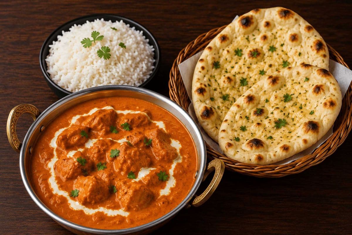 Large Butter Chicken Combo 2 (1–2 People)