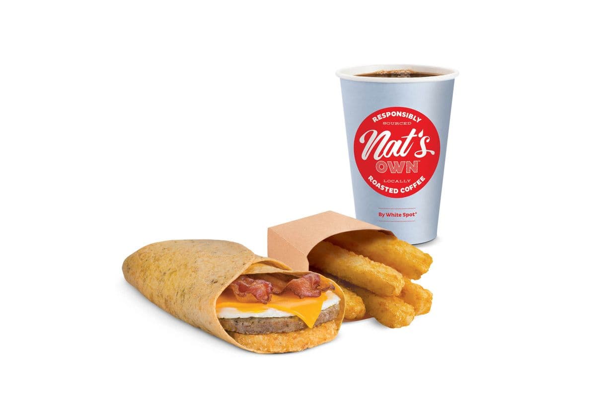 Breakfast Wrap Combo