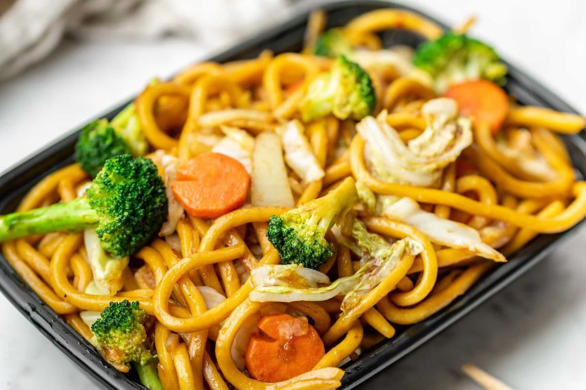 Veggie Shanghai Noodles