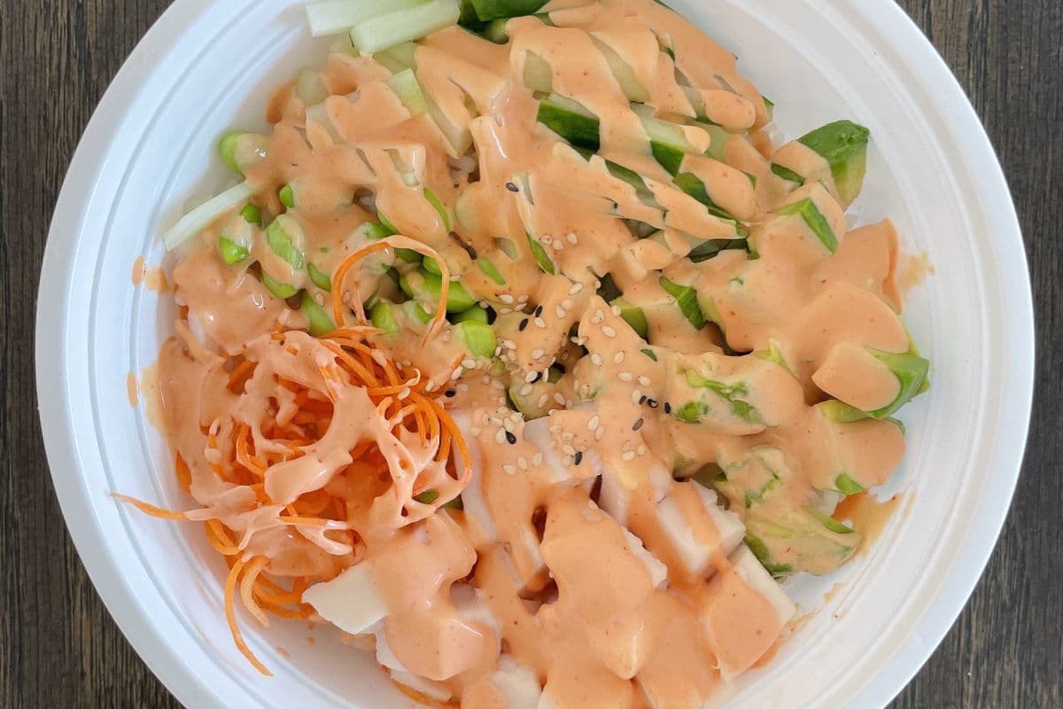 141. White Tuna Poke Bowl