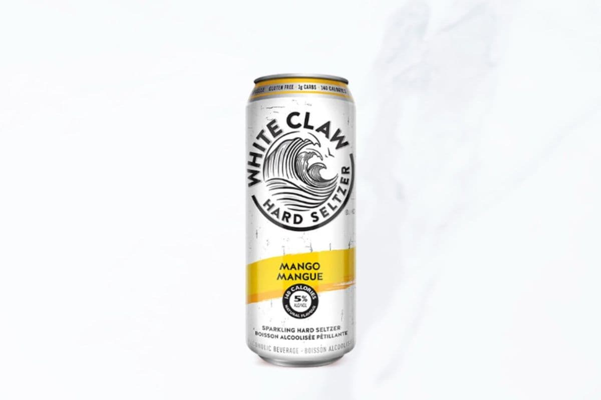 White Claw Hard Seltzer Mango 473ml