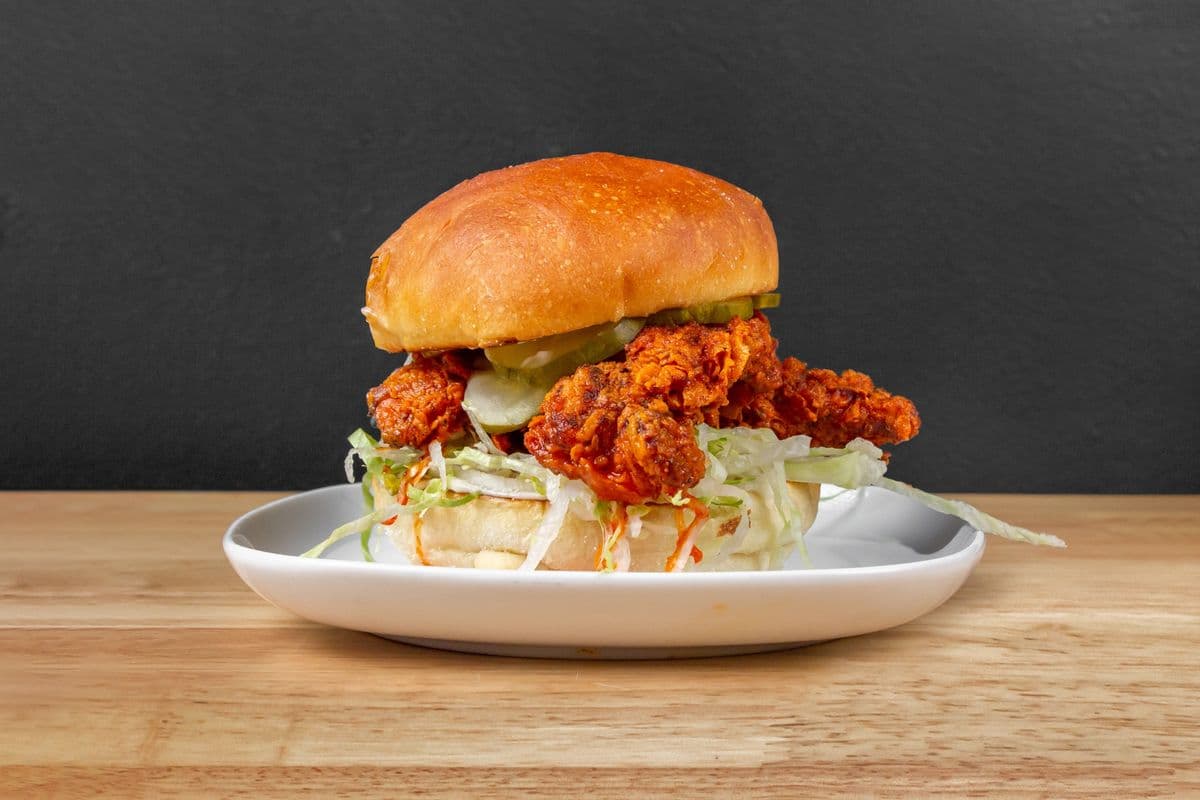 Nashville Hot Fried Chicken Sandwich