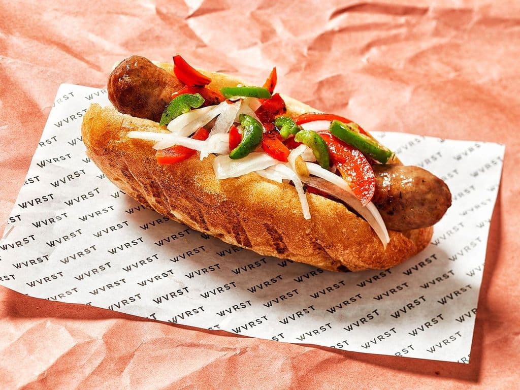 BRATWVRST ON A BUN