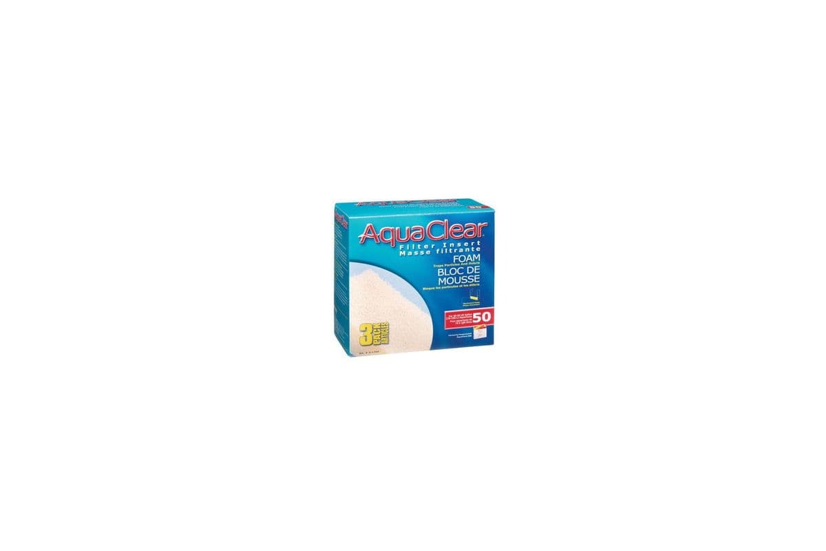 Hagen Foam Filter Insert for AquaClear 50/200 - 3 pk